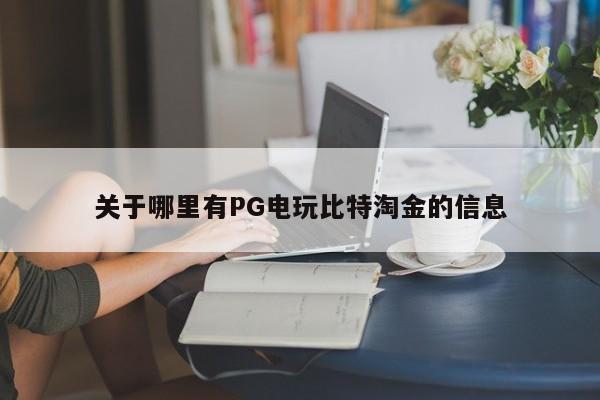 关于哪里有PG电玩比特淘金的信息
